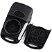 beler 3 Buttons Remote Flip Folding Key Shell Fob Case Cover Uncut Blank Blade for Kia Soul 2010-2013 (Fulfilled by hermeshine)