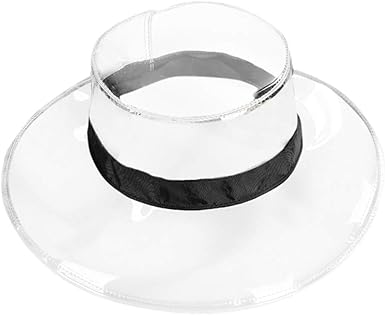 women's rain hats black