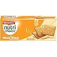 BRITANNIA Nutri Choice Whole Wheat Salted Crackers 7.05oz (200g) - Healthy Breakfast & Tea Time Snacks (Pack of 1)