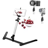 Photo Copy Pico Projector Stand Overhead Phone Mount Adjustable Tabletop Teaching Online Stand for Live Streaming Baking Craf