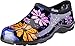Sloggers Women's Waterproof  Rain and Garden Shoe with Comfort Insole, Flower Power, Size 6, Style 5116FP06