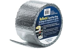 Reflectix SPW0602508 6-Inch by 25-Feet Spiral Pipe Wrap