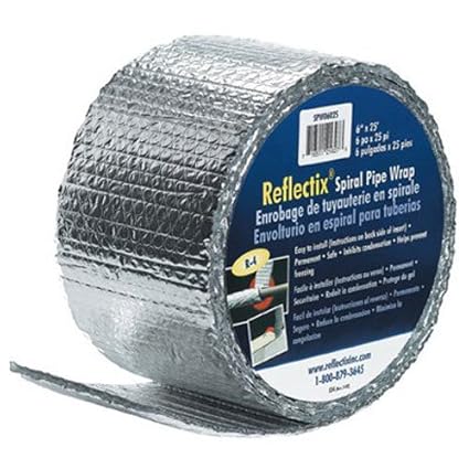 Reflectix 6in. X 25ft. Spiral Pipe Wrap SPW0602508