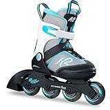 K2 Skate Marlee Inline Skates, Silver/Blue, 11-2