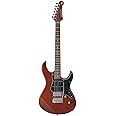 Yamaha 6 String Solid-Body Electric Guitar, Right, Root Beer (PAC612VIIFM RB)