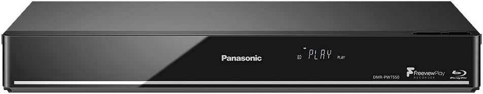 Panasonic DMR-PWT550EB Blu-ray Player & HDD Recorder with Freeview Play