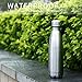 Ultimate Vacuum Insulated, OUTAD Double Walled Stainless Steel Water Bottle & Drinks Bottle - 24 Hours Cold & 12 Hot - 500ml - Perfect Sports Water Bottle, Vacuum Flask Bottle