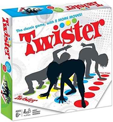 HOMY PLUS Funny Body Twister Moves Mat Board Game Family Kids Learning Toys Party Game Picnic Outdoor Sport Toy Gift