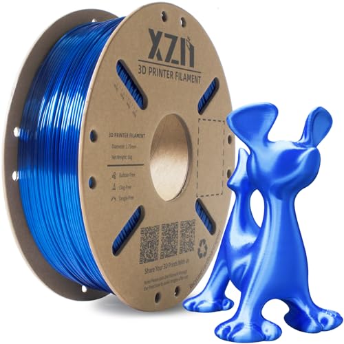 51pacYXXagL Xzn Pla Filament 1.75Mm Seide Pla 3D Drucker Filament,Maßgenauigkeit +/- 0,03 Mm, Silk Pla 1Kg Spule,Silky Royal Blue