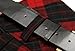 Tanming Women's A-Line Plaid Tartan Skirt Side Zipper (X-Small, Red)