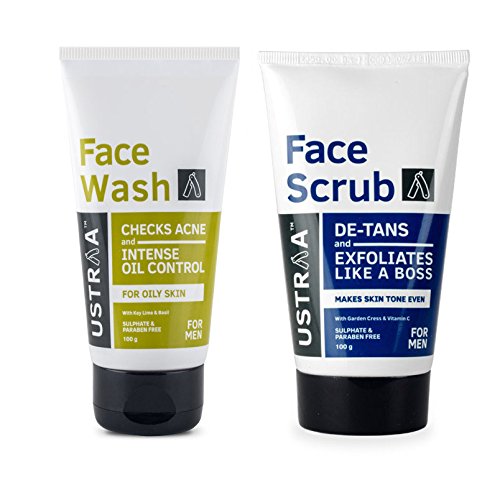ustraa face wash acne control