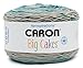 Caron Big Cakes Self Striping Yarn ~ 603 yd/551 m / 10.5oz/300 g Each (Blue Macaron)