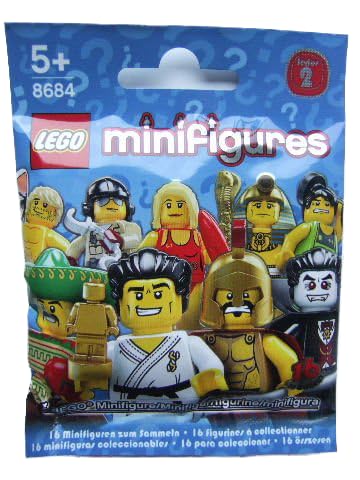 Lego Collectable Minifig.ure Series 2 - Motorcycle Cop (Sealed)