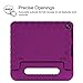 Fintie Case for All-New Amazon Fire HD 8 (6th Gen 2016 release), [Kiddie Series] Shock Proof Light Weight Convertible Handle Stand Cover Kids Friendly for Fire HD 8 Tablet (2016 6th Gen Only), Purple