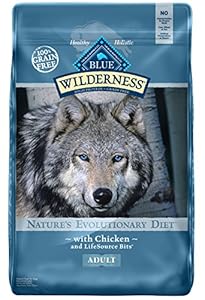 BLUE Wilderness Adult Grain-Free Chicken Dry Dog Food 24-lb BLUE Wilderness Adult Grain-Free Chicken Dry Dog Food 24-lb