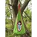 Sorbus® Kids Pod Swing Chair Nook - Hanging Seat Hammock Nest for Indoor and Outdoor Use – Great for Children, All Accessories Included (Nook Orange)