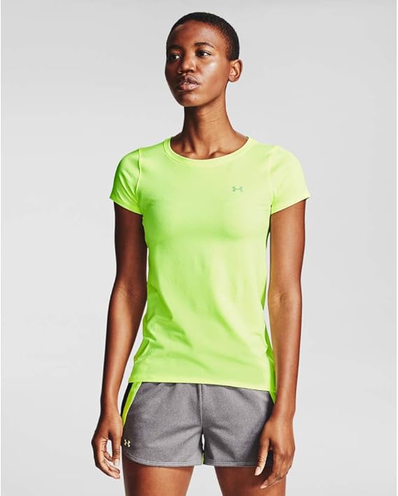 Under Armour Womens HeatGear Armour ShortSleeve TShirt Short Sleeve