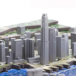 4D Cityscape Hong Kong Time Puzzle