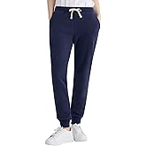 Weintee Women's Petite Joggers Cotton Sweatpants with Pockets