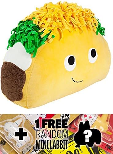 Flaco Taco: ~16" Yummy World Plush Series + 1 FREE Official Kidrobot Labbit Mini-Figure Bundle