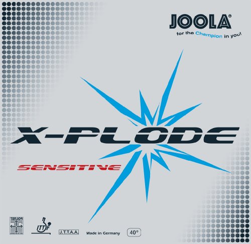 Joola x-plode sensitive table tennis rubber (red, 2.0-m…