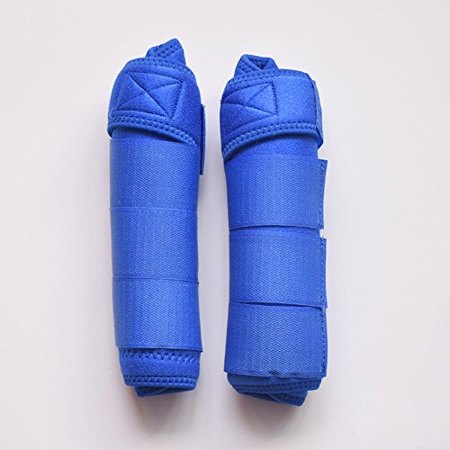 Horse Hoof Care Boots Equestrain Sports Equine Athlete Protective Gear Leg Wraps, Bandage (2 Pack) - Thumbnail 4