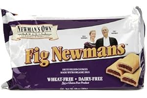 Newman's Own Organics Fig Newmans, Wheat Free/Dairy Free 10 oz (Pack of 3)