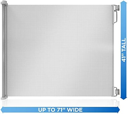 perma retractable baby gate