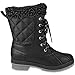 LONDON FOG Womens Swanley Cold Weather Snow Boot