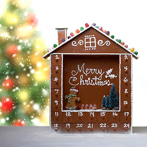 Wooden Advent Calendar Empty DIYPre Assembled Empty Drawers Refillable