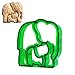 Elephant-Shaped Sandwich Cutter Cookie Biscuit Cutter - Blue by Generic