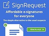 SignRequest Electronic Signatures Free Trial [Subscription]