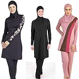 YEESAM Muslim Swimwear Women Islamic Hijab Modesty Modest Swimsuit Costume