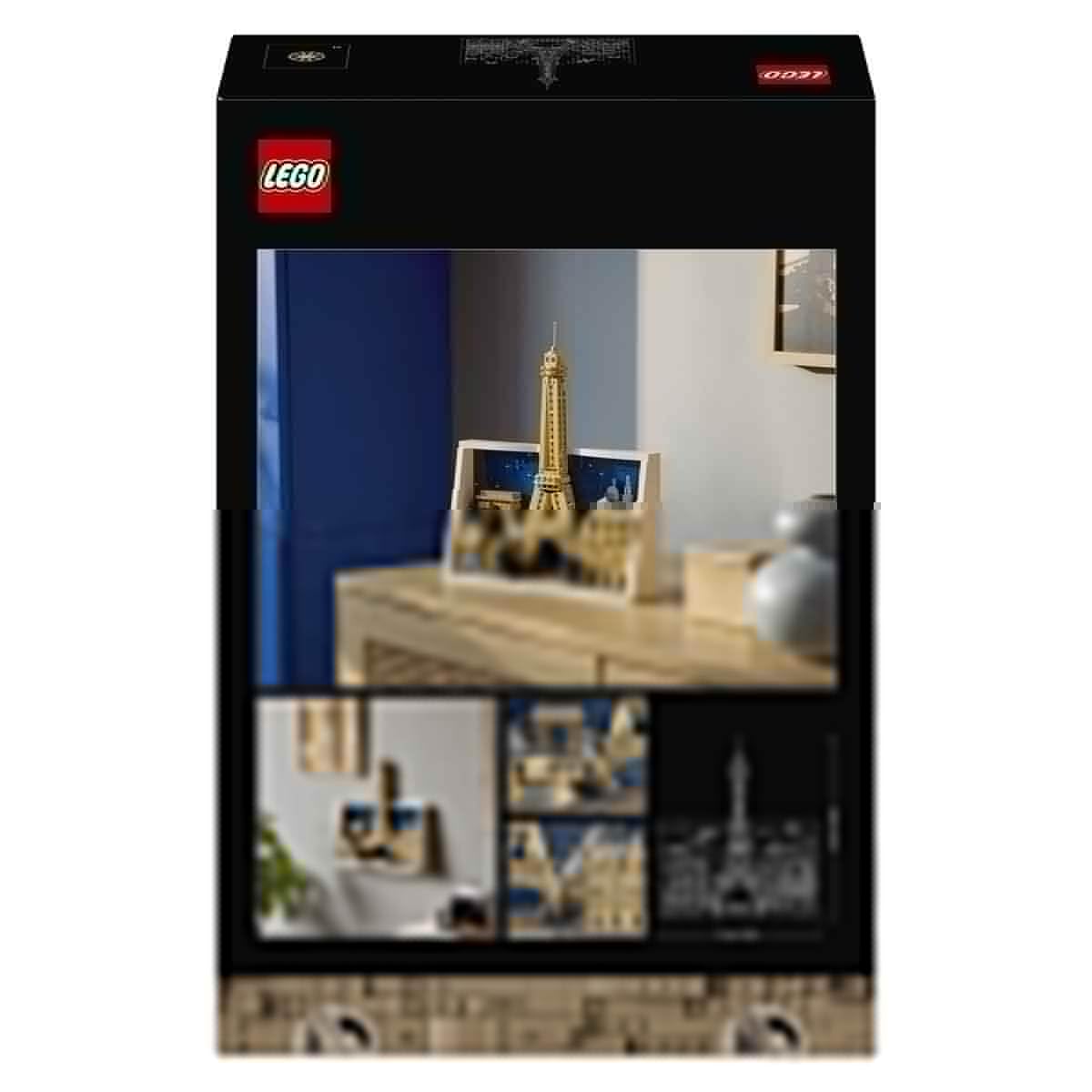 LEGO Architecture Paris – Stadt der Liebe 3D Puzzle - Wanddeko als Bastelset zum Bauen - DIY Set Erwachsene mit Pariser Wahrzeichen wie Miniatur Eiffelturm - Geschenk für Männer und Frauen - 21064 4