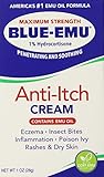 Blue Emu Anti-Itch Cream, 1 Ounce