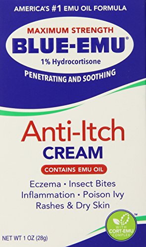 Blue Emu Anti-Itch Cream, 1 Ounce