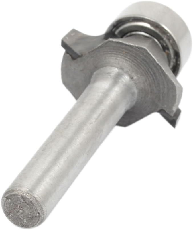 Sourcingmap Metal 1/4" Shank 3.97mm Radius Roundover Bit Beading Router Cutter - Image 4
