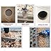 Hakkin Forstner/Wood Drill Bits,5 Pcs Tungsten Steel Hole Saw Auger Opener Drilling Wood with Round Shank with Separate Package for Each Drill,1-2/5