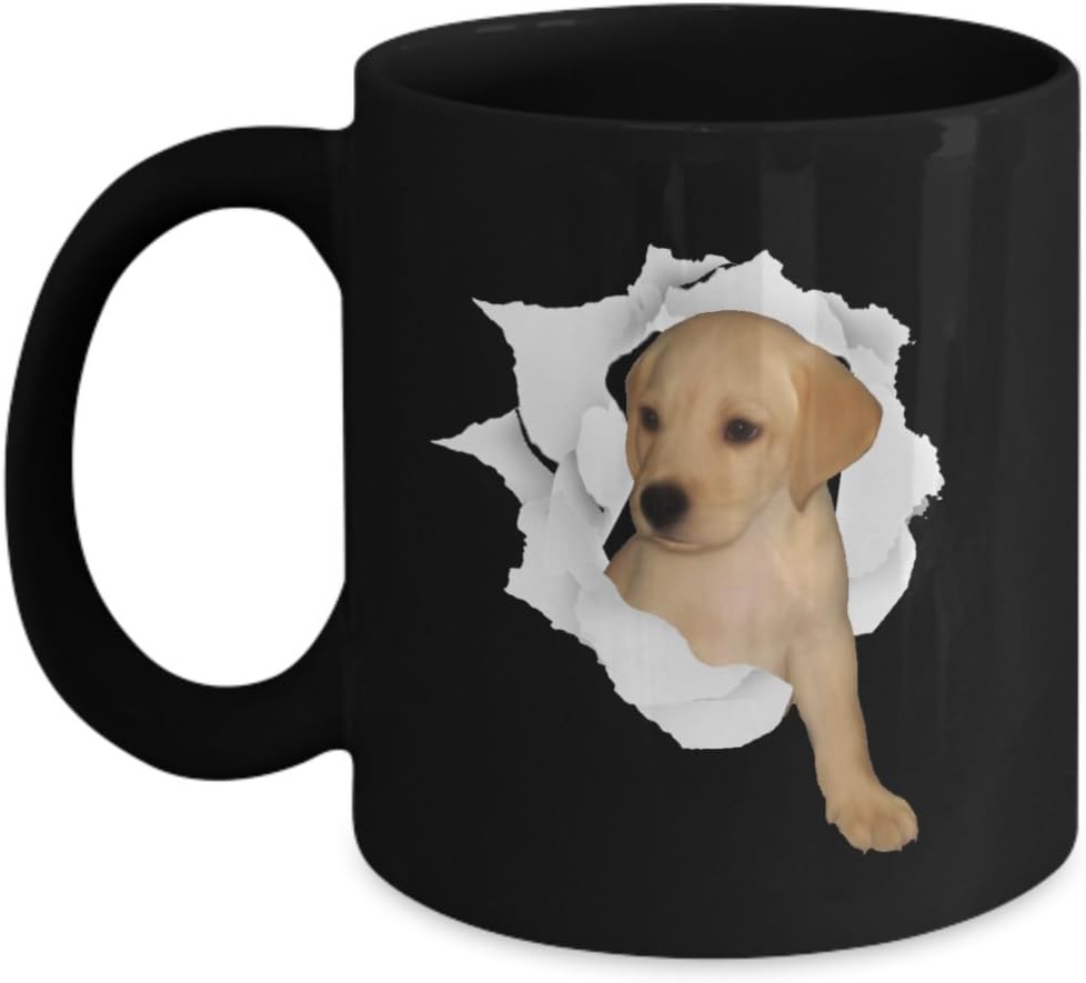 3d dog mug