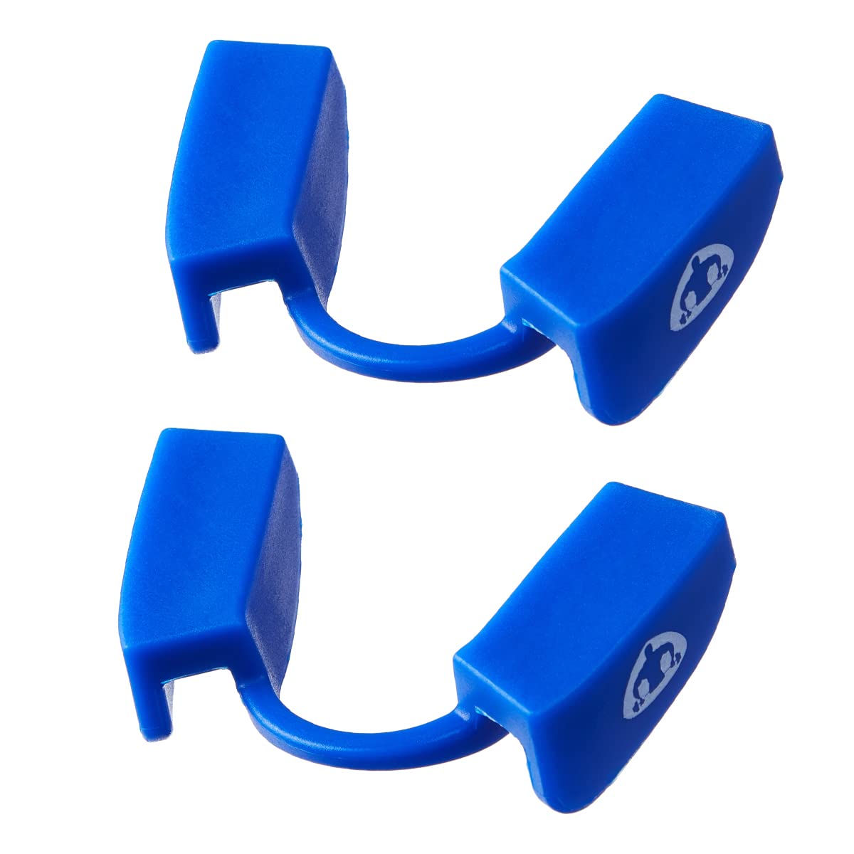 Powerlifting Mouthguards(2 Pieces),Fitness Mouthpiece for Protecting Teeth and Jaw,Weight-Lifting Mouthpiece for All Strength Sports (2 Pieces Blue)