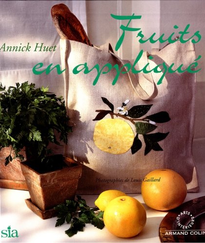 Fruits en applique by (Hardcover)