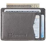 Alpine Swiss RFID Minimalist Oliver Front Pocket