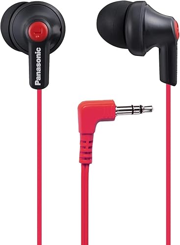 Panasonic ErgoFit Wired Earbuds, in-Ear Headphones with Dynamic