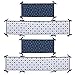 Disney Mickey Mouse Hello World 4 Piece Nursery Crib Bumper, Navy, White