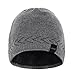 OMECHY Mens Winter Warm Knitting Hats Plain Skull Beanie Cuff Toboggan Knit Cap 4 Colors