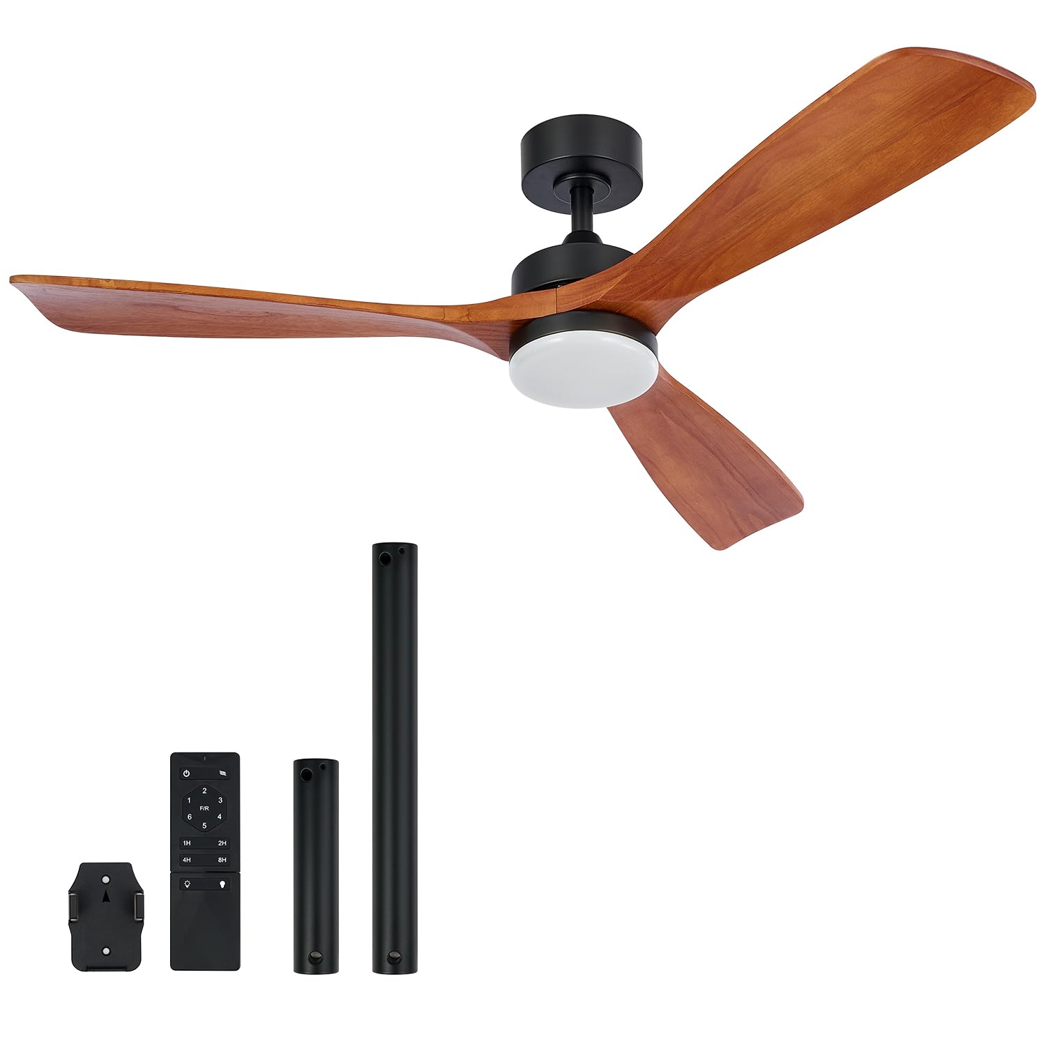 VONLUCE Ceiling Fans with Lights, 52 Inch Ceiling