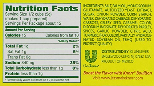 Knorr Vegetable Bouillon Cubes - Image 4
