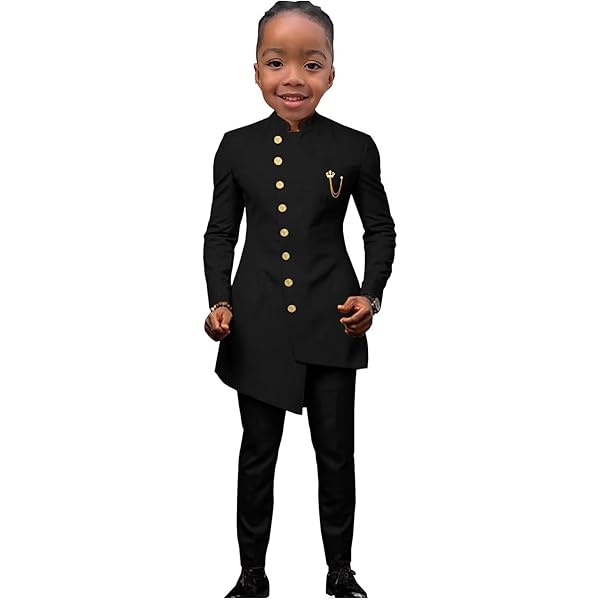 Spring Notion Big Boys' Modern Fit Dress Suit Set With Necktie - Import It All - View #5