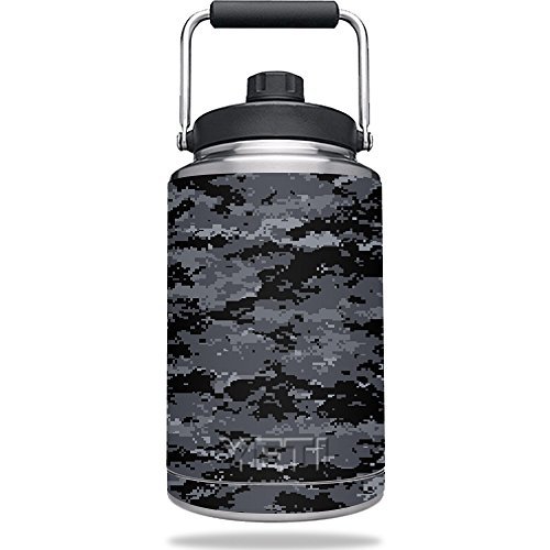 MightySkins Skin Compatible with Yeti One Gallon Jug - Digital Camo | Protective, Durable, and Unique Vinyl Decal wrap Cover | Easy to Apply, Remove, and Change Styles | Made in The USA