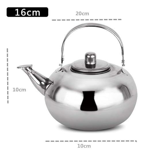 Cafetera cafetera infusor de tetera con tapa tetera de acero inoxidable de  1.5L con filtro infusor de té Teteras Hogar y cocina futakuchi-hakata.com